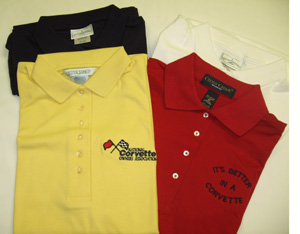 Corvette Golf Shirt - Ladies - Sleeveless Outer Banks